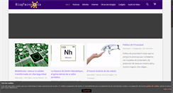 Desktop Screenshot of blogtecnologia.es