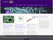 Tablet Screenshot of blogtecnologia.es