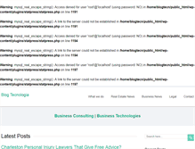 Tablet Screenshot of blogtecnologia.org