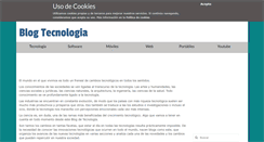 Desktop Screenshot of blogtecnologia.info
