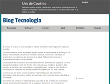 Tablet Screenshot of blogtecnologia.info